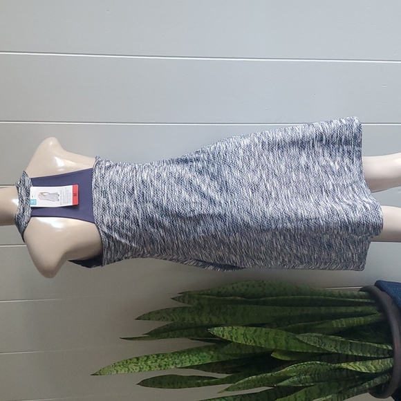 MPG TRAVEL DRESS PURPLE GRAY COMBO SIZE MEDIUM - Picture 3 of 8